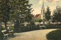 year 1910 - Town Park with the Lutheran Church at year 1910 - Town Park with the Lutheran Church at